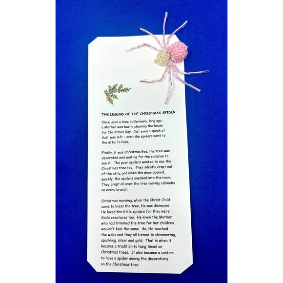 A Christmas Spider Ornament - Includes The Legend of the Christmas‎ Spider - Picture 2 of 5